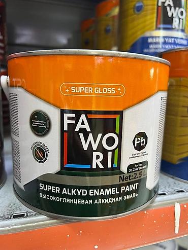 FAWORI Super Alkyd Enamel Paint — высокоглянцевая алкидная эмаль.на