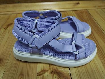 pod sistem: Bənövşəyi qadın sandal modeli. YENIDIR - Rəng: Açıq — 4