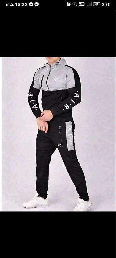 Trenerke: Trenerka Nike, bоја - Siva — 1