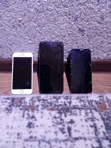 замена экрана телефона: Лот из 3 смартфонов для запчастей/восстановления: 1) Apple iPhone