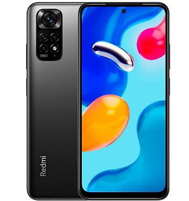 хиоми 17: Redmi, Redmi Note 11, Б/у, 64 ГБ, цвет - Черный, 2 SIM — 1