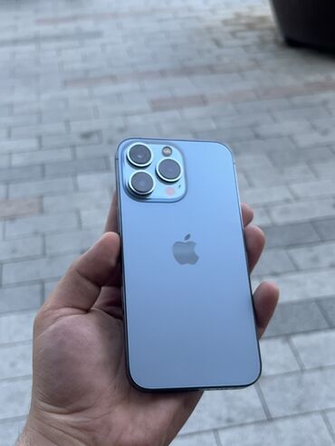ayfon 6 s qiymeti: IPhone 13 Pro, 256 GB, Sierra Blue, Simsiz şarj, Face ID, Sənədlərlə