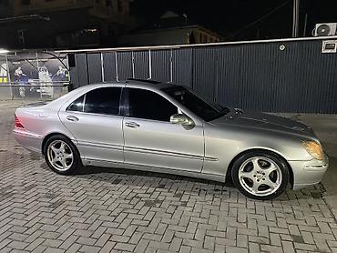 Mercedes-Benz: Mercedes-Benz S-Class: 2000 г., Газ, Седан — 2