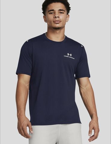 мужские футболки tommy hilfiger: Футболка 4XL (EU 48), 5XL (EU 50), цвет - Синий