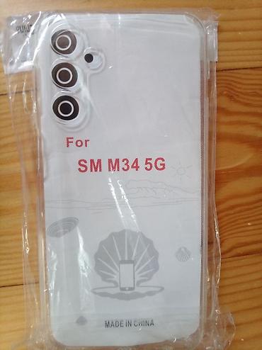 ayfon 15 dubay: Samsung Galaxy M34 5G üçün şəffaf silikon telefon qabı Keyfiyyətli və — 3