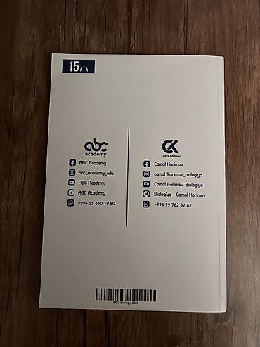 Testlər: Biologiya Abc kursları test 2025 Camal Kərimov ciddi alıcıya endirim — 2