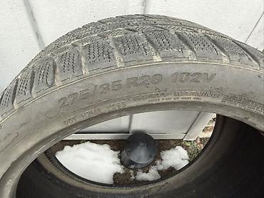 24540: Продаю комплект разношироких зимних шин R20 275/35 и 245/40 — 2