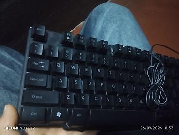 Аксессуары для ПК: T-WOLF “Rainbow Backlit Game Keyboard” – USB naqilli tam ölçülü — 3