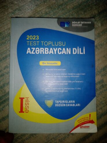 test toplusu: Test Toplusu "Azərbaycan dili" 1-ci hissə