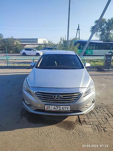 buick gl8: Hyundai Sonata: 2015 г., 2 л, Автомат, Газ, Седан — 1