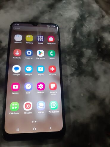 samsung j3 qiymeti 2019: Samsung Galaxy A03s, 32 GB, rəng - Qara, Sensor