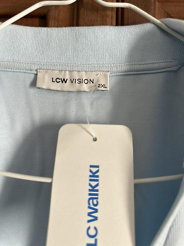 ls waikiki: Легкая женская футболка-поло LC Waikiki (линейка LCW Vision). - Цвет — 2