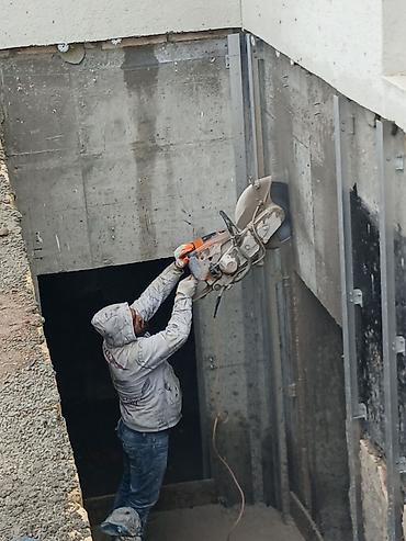 setka qapi qiymeti: Beton və dəmir-betonun kəsilməsi xidməti - Divar, döşəmə və — 4