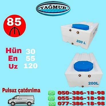 Baklar və çənlər: Bak, Plastik, 150 l l — 2