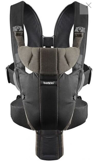 шина для ноги детей: Рюкзак-кенгуру Baby Bjorn BB Baby Carrier Miracle Black/Grey, Organic