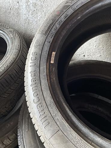 continental: Шины 215 / 55 / R 17, Лето, Б/у, 1 шт, Легковые, Китай, Continental — 2