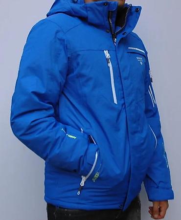 Odeća za skijanje: Muška zimska/ski jakna – plava - Toplotno izolovana podstava sa — 2