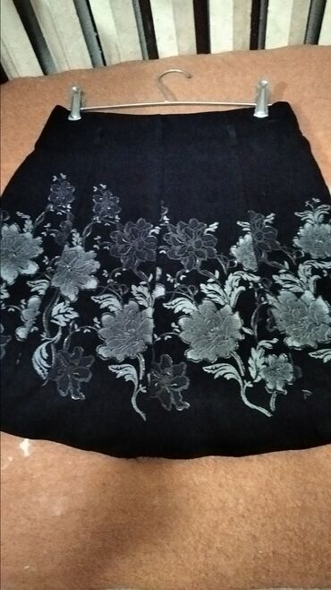 Юбки: Теплая юбочка. Длина 60см. Юбка 8клинка на подкладке дл 50см — 6