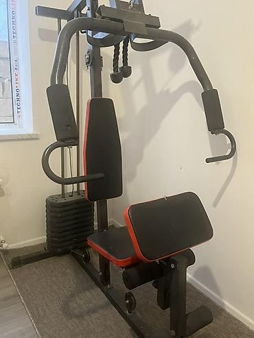 İdman və istirahət: Çoxfunksiyalı güc trenajoru – ev üçün kompakt “home gym” - Polad — 2
