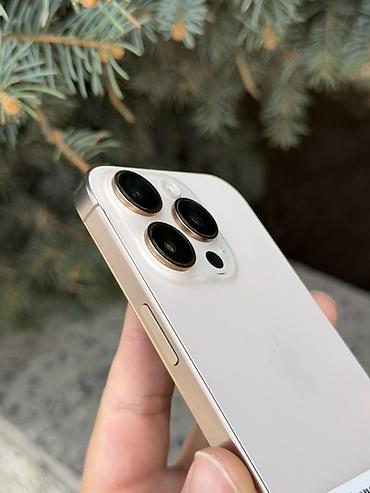 atomic heart: IPhone 16 Pro, Б/у, 128 ГБ, Зарядное устройство, Защитное стекло, Чехол, В рассрочку, 88 % — 2