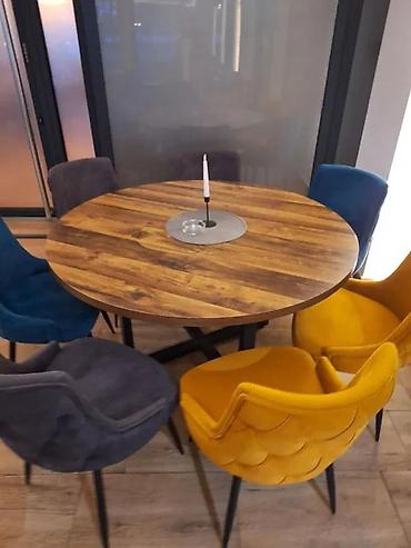 forma ideale barski set: OKRUGLI TRPEZARIJSKI STOLOVI IZRADA PO MERI RX511 | Izrada nameštaja — 7