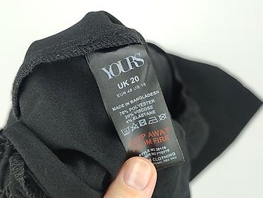 plus size: Yours, Spodnie materiałowe damskie, rozmiar 4XL — 5
