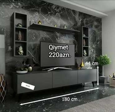 Dolablar: Yeni, Künc Tv altlığı, Polkalı, Laminat, Azərbaycan