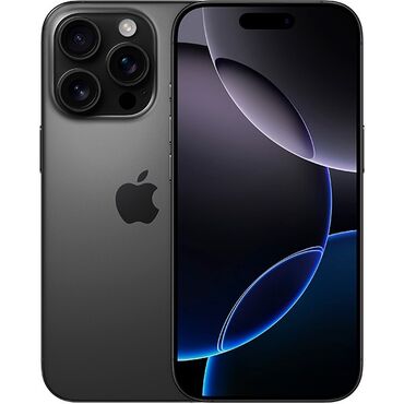 iphone 16e qiymeti: IPhone 16 Pro, 512 ГБ, Black Titanium, Гарантия