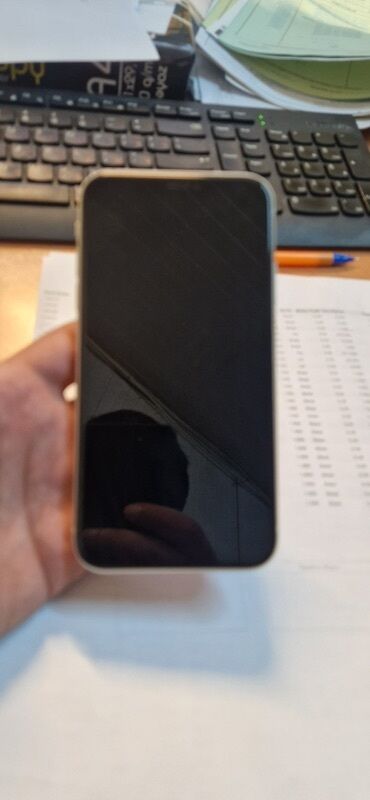ip telefon: IPhone 11, 128 GB, Ağ, Face ID