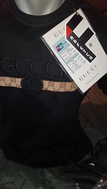 gucci dukserica: Majica na kratke rukave, M (EU 50), L (EU 52), XL (EU 54), Gucci, bоја - Šareno, Pamuk