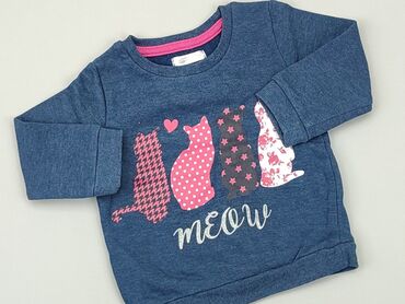 sweterek reglanowy dla dziecka: Sweatshirt, Pepco, 6-9 months, condition - Very good