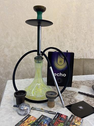 alpha hookah: Premium Alpha Hookah Echo nargilə seti Üzərində 1 ədəd saxsı çaşka 1 — 1