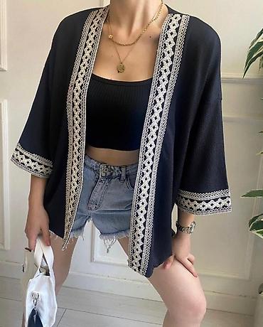 Кардиган, Короткая модель, Лето, Вязаная модель at lalafo.kg Кардиган, Короткая модель, Лето, Вязаная модель