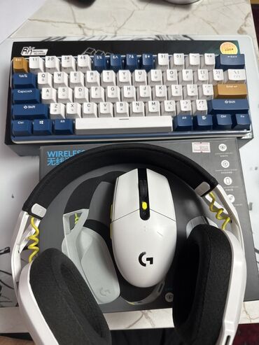 razer kraken: Толук габариттүү, Logitech, Колдонулган, Электр зымсыз (Bluetooth), Оюн үчүн