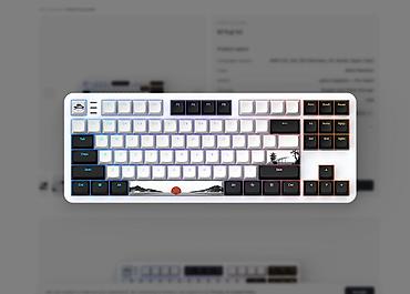 gmmk pro: Клавиатура, Dark Project, Механическая, Проводное подключение, Размер: 80% — 1