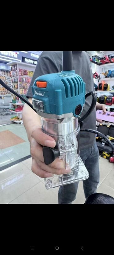 Qaynaq, svarka aparatları: Masaki əl frezesi (edge trimmer/mini router) - Kompakt və yüngül