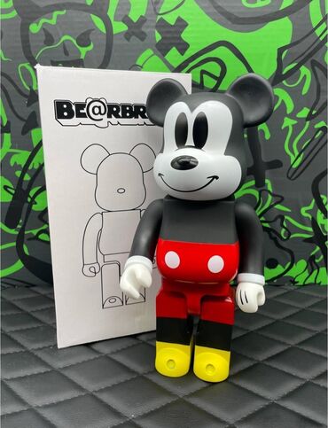 bearbrick: Bearbrick x Mickey Mouse популярный персонаж мультсериала нашего