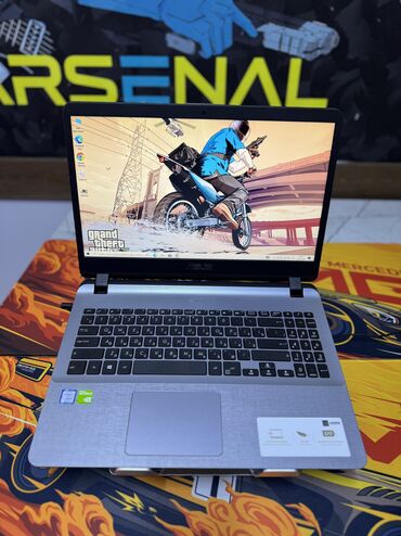 i5 notebook: Ноутбук, Asus, 8 ГБ ОЭТ, Intel Core i5, 15.6 ", Жумуш, окуу үчүн, эс тутум SSD