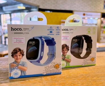 смарт часы детские цена: Детские смарт часы Hoco Y106 с GPS, 4G Hoco Y106 - Умные часы для