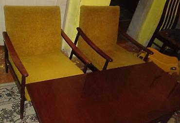 дачная мебель в баку: Retro mebel dəsti – 1960–1970-ci illər Tərkibi: - 2 ədəd qoltuqlu — 2