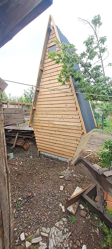 тентовка: Туалеты на заказ, современный дизайн, просторный A‑frame — 4