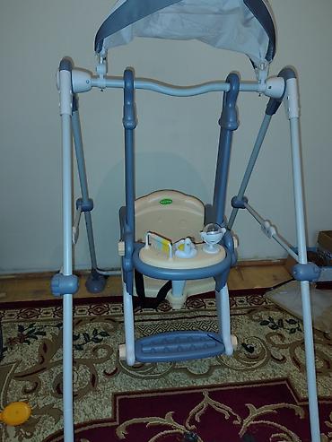 bag evleri ucun stol stul: Uşaq yelləncəyi – 120 AZN - Möhkəm metal karkaslı, geniş dayaq — 2