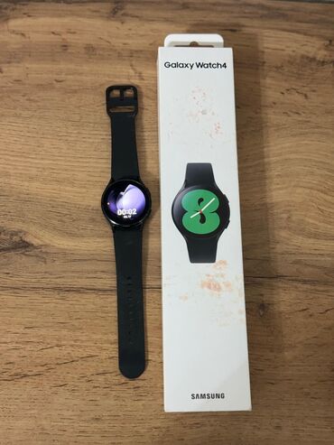 Galaxy Watch: Samsung Galaxy Watch 4 Диаметр - 44 мм Цвет - чёрный Все функции