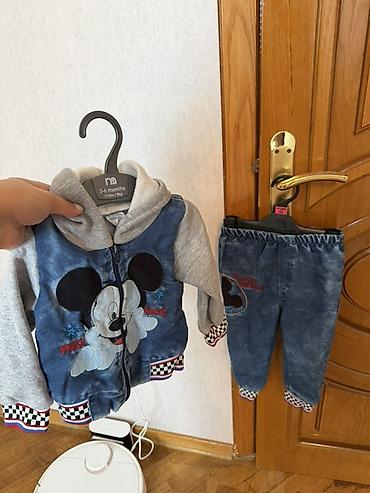 komplekt geyimlər: Uşaq dəsti, Uniseks, 3 - 6 ay, Disney — 2