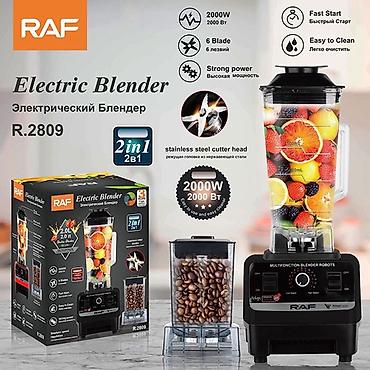 blender desti: RAF R-2809 peşəkar elektrik blenderi - Güc: 3000W (qutu üzərində — 6