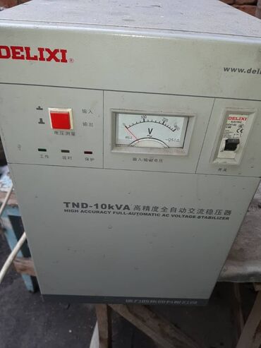 электро стабилизаторы: Стабилизатор на 10 кв 1 фазный, цена 15.000 сом