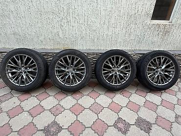 Шины и диски: Колеса в сборе 245 / 55 / R 19, Всесезонная, Б/у, 1 шт, Внедорожные (АТ/МТ), Литые, отверстий - 5 — 2
