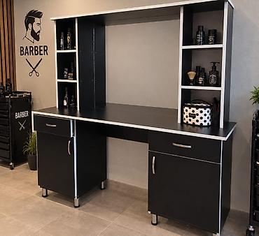 kohne mebellerin satisi: Berber salonu ücün mebel desti.Hün 170 eni 160 sm Qiymet 150 azn Unvan — 1