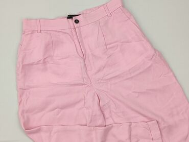 spodnie hello kitty temu: Zara, Material trousers for women, size S (EU 36)