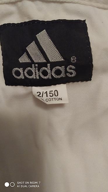 Kişi geyimləri: Məhsul: Karate forması və qoruyucu dəst - Brend: Adidas - Ölçü: 2/150 — 3